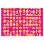 hot pink emoji Samsung Galaxy Note 4 Case (Black)