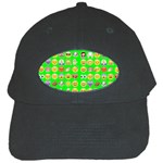 lime green Emoji Black Cap