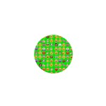 lime green Emoji 1  Mini Button