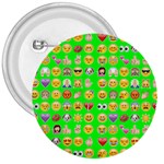 lime green Emoji 3  Button