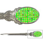 lime green Emoji Letter Opener