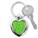 lime green Emoji Key Chain (Heart)