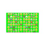 lime green Emoji Sticker (Rectangular)