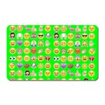 lime green Emoji Magnet (Rectangular)