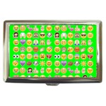 lime green Emoji Cigarette Money Case