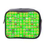 lime green Emoji Mini Toiletries Bag (Two Sides)