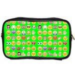 lime green Emoji Toiletries Bag (Two Sides)