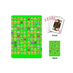 lime green Emoji Playing Cards (Mini)