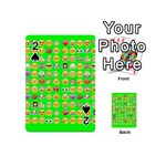 lime green Emoji Playing Cards 54 (Mini)