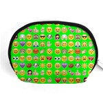 lime green Emoji Accessory Pouch (Medium)