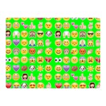 lime green Emoji Double Sided Flano Blanket (Mini)