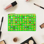 lime green Emoji Cosmetic Bag (XS)