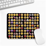 black Emoji Small Mousepad