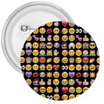 black Emoji 3  Button