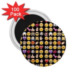 black Emoji 2.25  Magnet (100 pack) 