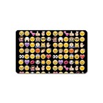 black Emoji Magnet (Name Card)