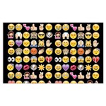 black Emoji Samsung Note 4 Hardshell Back Case