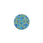 teal Emoji 1  Mini Button