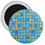 teal Emoji 3  Magnet