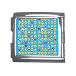 teal Emoji Mega Link Italian Charm (18mm)