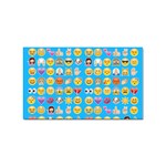 teal Emoji Sticker (Rectangular)