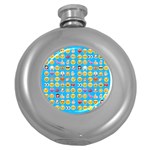 teal Emoji Hip Flask (5 oz)