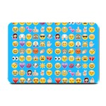 teal Emoji Small Doormat