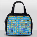 teal Emoji Classic Handbag (One Side)