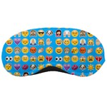 teal Emoji Sleeping Mask