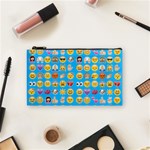 teal Emoji Cosmetic Bag (Small)