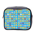 teal Emoji Mini Toiletries Bag (Two Sides)