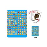 teal Emoji Playing Cards (Mini)