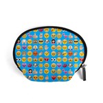 teal Emoji Accessory Pouch (Small)