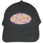 pastel purple Emoji  Black Cap