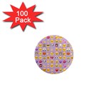 pastel purple Emoji  1  Mini Magnet (100 pack) 