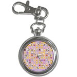 pastel purple Emoji  Key Chain Watch