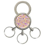 pastel purple Emoji  3-Ring Key Chain