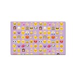 pastel purple Emoji  Sticker (Rectangular)