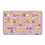 pastel purple Emoji  Magnet (Rectangular)