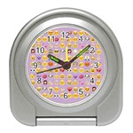 pastel purple Emoji  Travel Alarm Clock