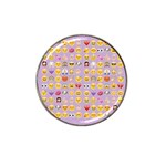 pastel purple Emoji  Hat Clip Ball Marker