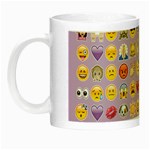 pastel purple Emoji  Night Luminous Mug