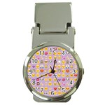 pastel purple Emoji  Money Clip Watch