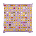 pastel purple Emoji  Standard Cushion Case (One Side)