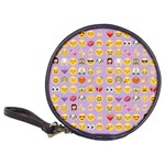 pastel purple Emoji  Classic 20-CD Wallet