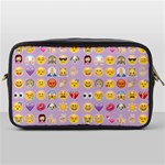 pastel purple Emoji  Toiletries Bag (One Side)