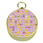 pastel purple Emoji  Gold Compass