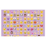 pastel purple Emoji  Samsung Note 4 Hardshell Back Case