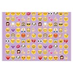 pastel purple Emoji  Samsung Galaxy Note 4 Case (White)