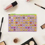 pastel purple Emoji  Cosmetic Bag (XS)